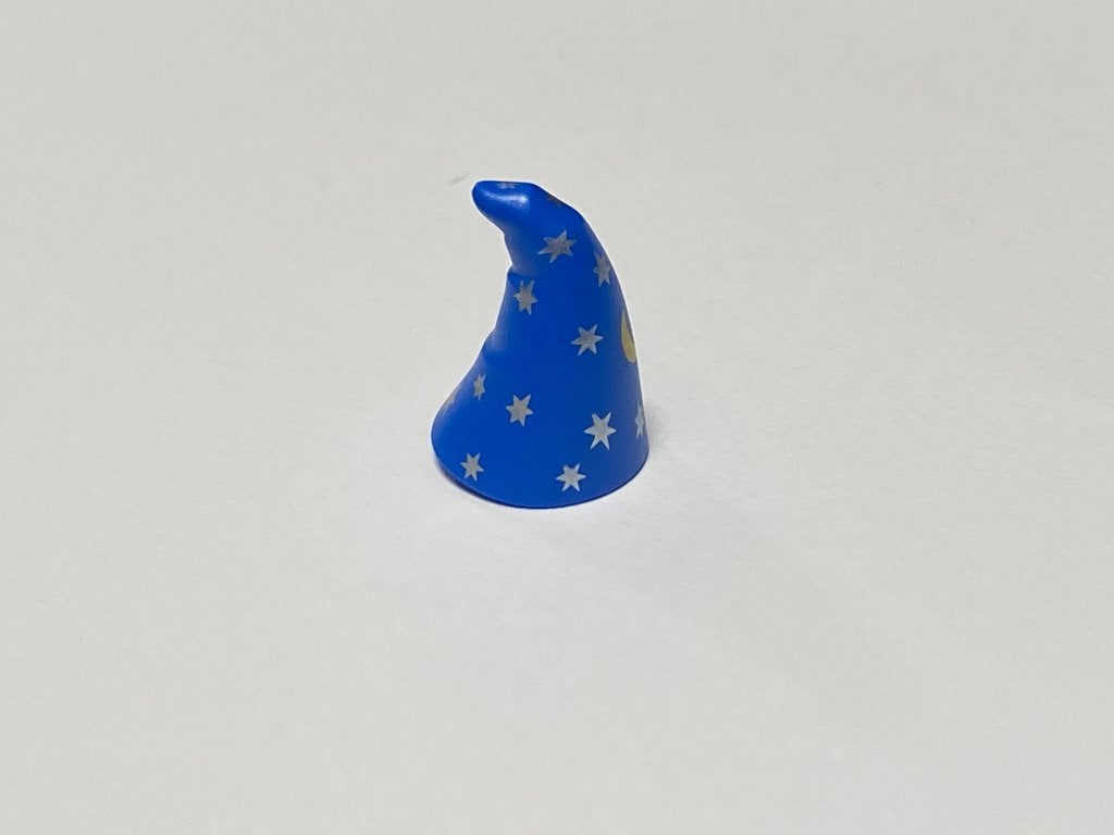 Lego nieuw blauwe tovenaarshoed met sterren en maan, Overige thema's, Lego, Nieuw, Ophalen of Verzenden