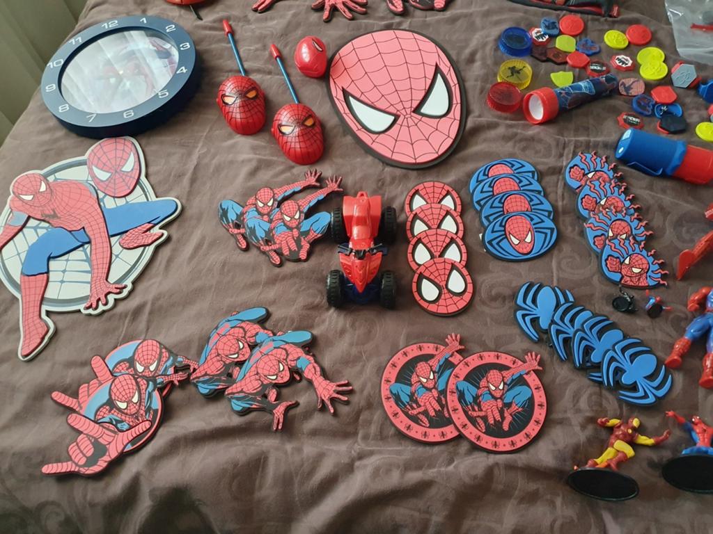 Spiderman kinderkamer patches schuim rubber, Kinderen en Baby's, Kinderkamer | Inrichting en Decoratie, Ophalen of Verzenden, Nieuw