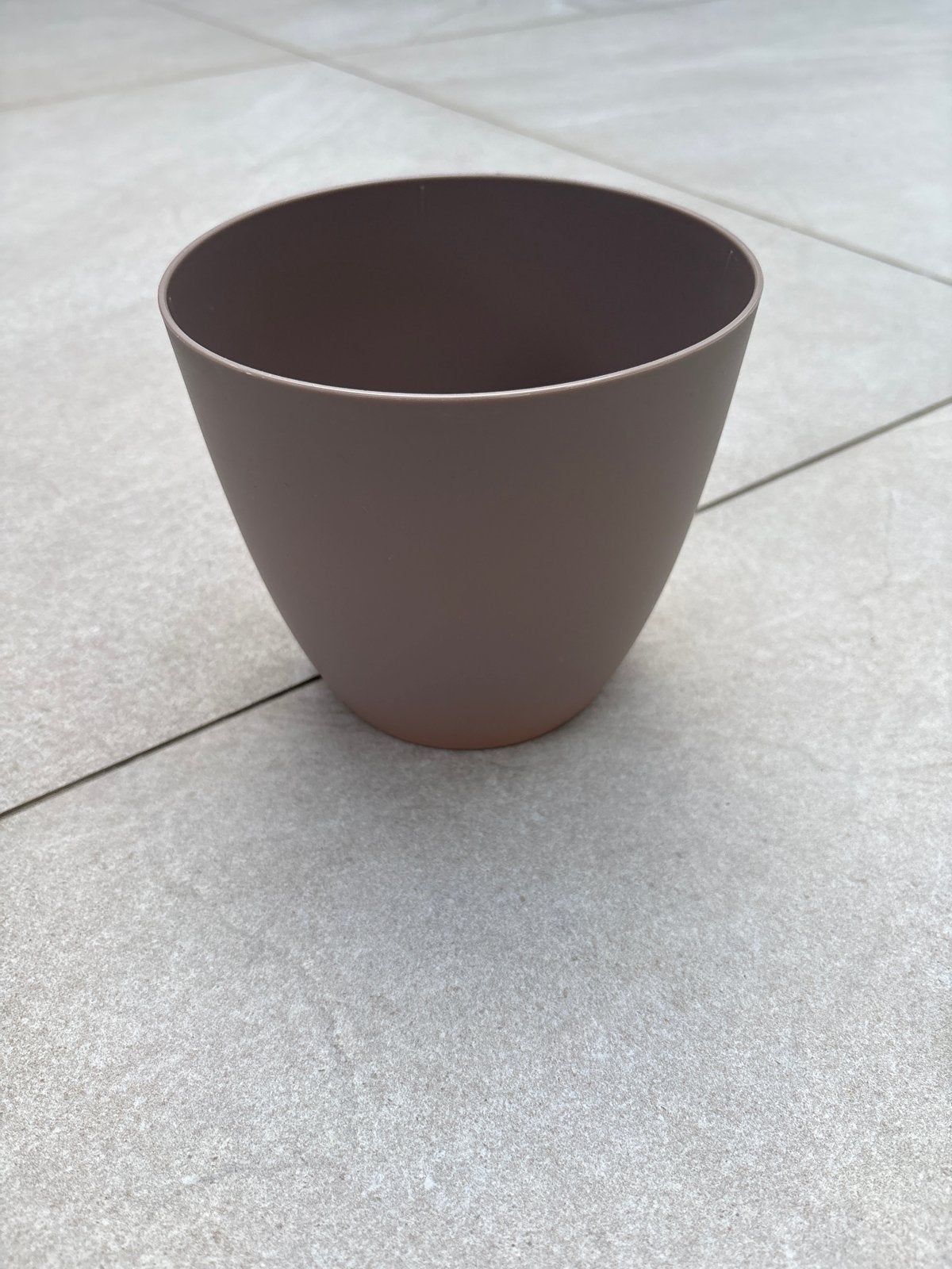 Plastic Bloempot - Ø 15cm, Hoogte 13,5cm, Kunststof, Rond, Ophalen of Verzenden, Binnen