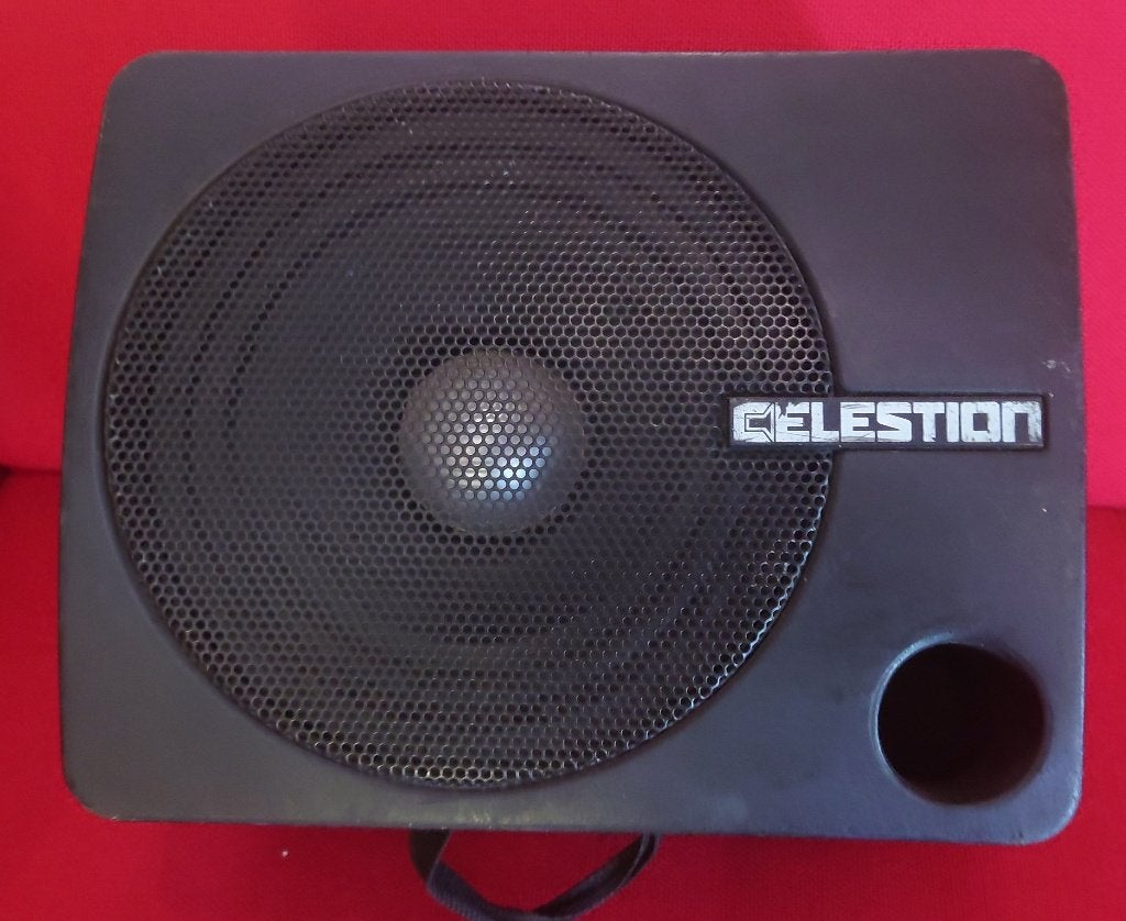 4 Celestion SR3 full range monitor LS, Gebruikt, Overige typen, 60 tot 120 watt, Ophalen
