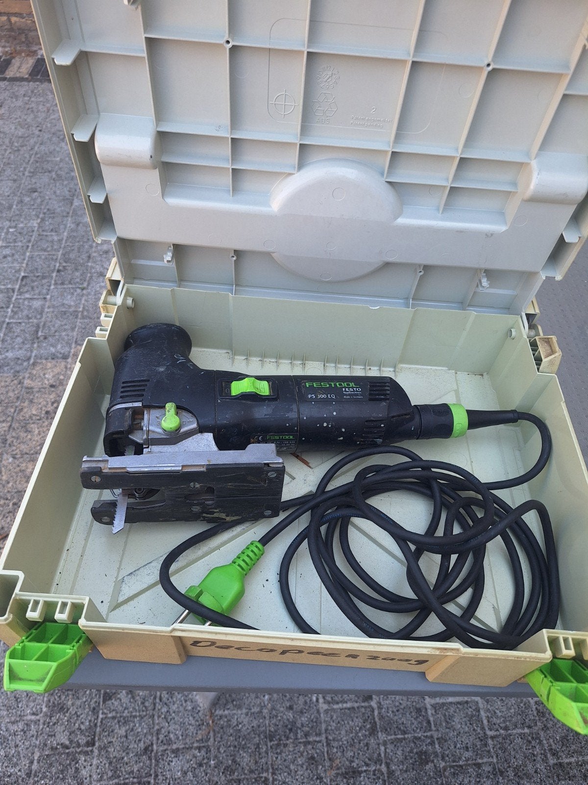 festool decoupeerzaag, Ophalen, Minder dan 600 watt, Vlakschuurmachine