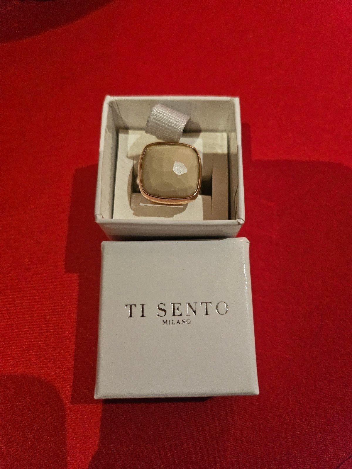 Ti Sento Ring 1966NU - Nieuw, Maat 56, Ophalen of Verzenden, Nieuw, Zilver