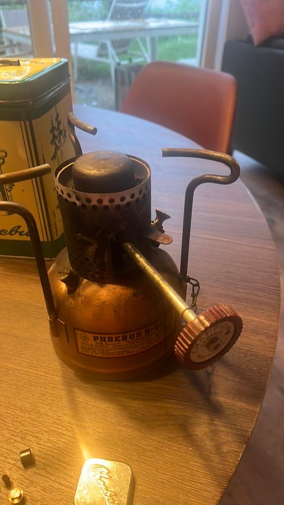 Phoebus 625 benzinebrander brander primus petroleum, Ophalen of Verzenden, Gebruikt