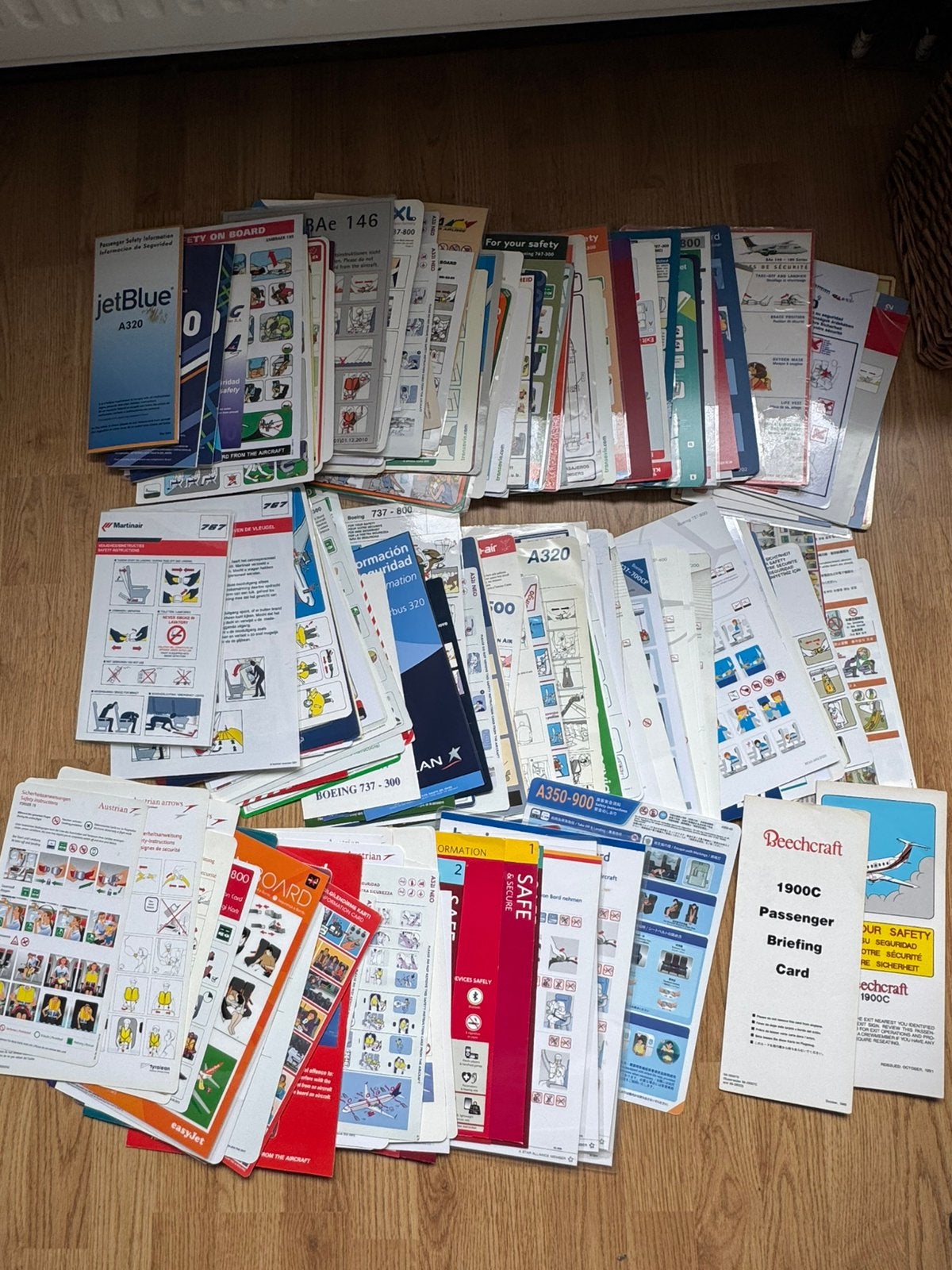 ~300 safety cards, Ophalen of Verzenden, Kaart, Foto of Prent
