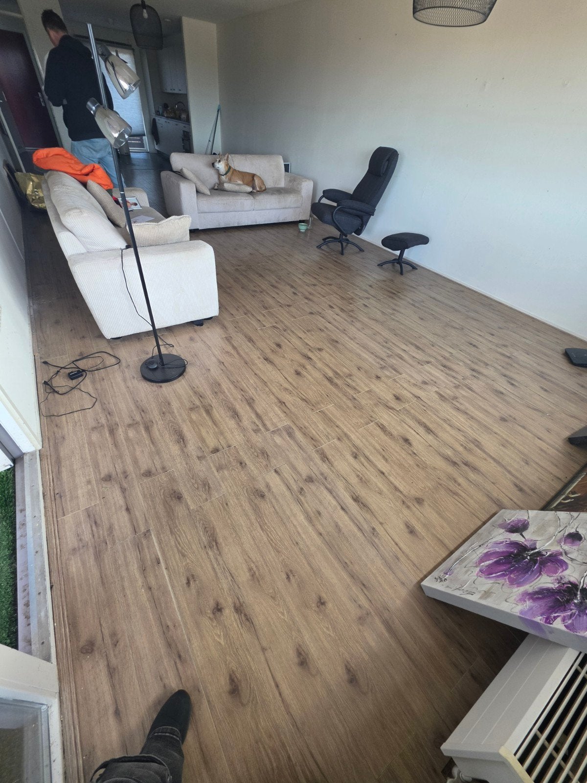 Gratis laminaatvloer af te halen in Zwolle, Ophalen, Gebruikt, Hout, Laminaat