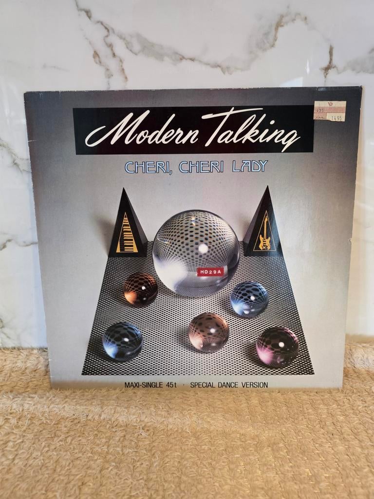 Modern Talking – Cheri Cheri Lady 12" Dance Version, Cd's en Dvd's, Vinyl Singles, Maxi-single, Ophalen of Verzenden, Zo goed als nieuw