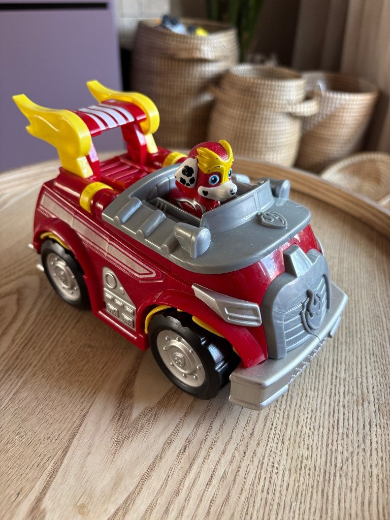 Paw patrol auto marshal mega pup, Kinderen en Baby's, Speelgoed | Speelgoedvoertuigen, Ophalen of Verzenden, Gebruikt