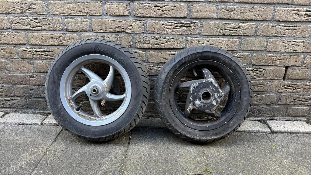 Set scooter velgen type 3 – 10 inch – gebruikt”, Ophalen, Gebruikt, Overige typen, Piaggio