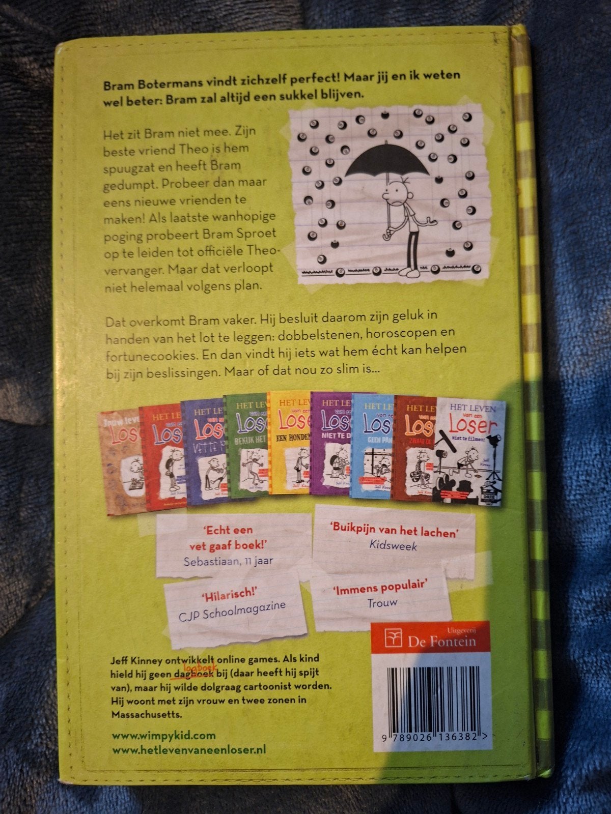 Het leven van een loser: Gedumpt & Ff offline, Boeken, Ophalen, Zo goed als nieuw, Jeff Kinney, Fictie