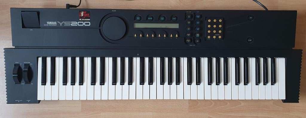 Yamaha YS 200 vintage digital synthesizer, Ophalen of Verzenden, Gebruikt