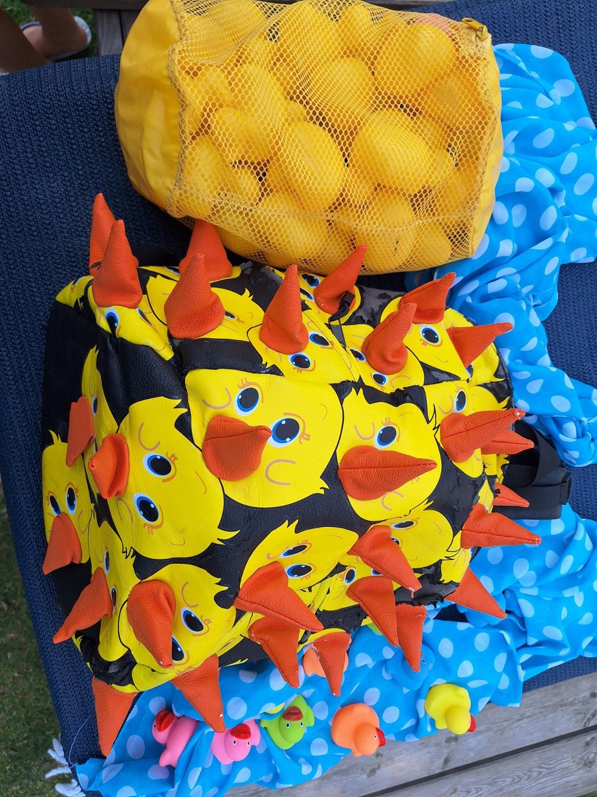 Mad Pax eendenrugzak backpack ducks zak badeenden sjaaltje, Ophalen