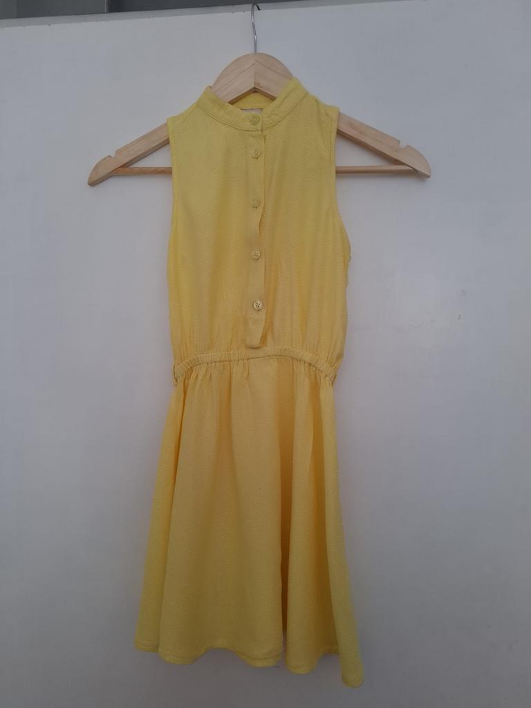 Gele zomerjurk Shoeby maat 134/140, Verzenden, Geel, Zo goed als nieuw, Maat 34 (XS) of kleiner