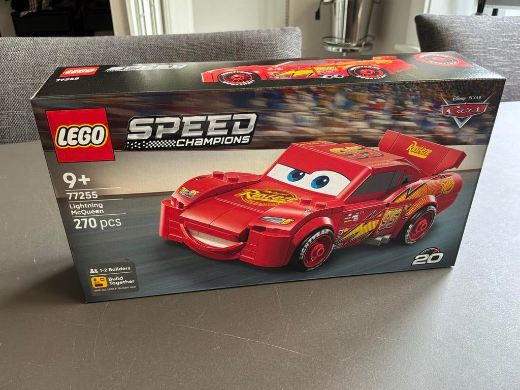 Lego Speed Champions 77255 Lightning McQueen Nieuw, Lego, Nieuw, Complete set, Ongeopend/sealed