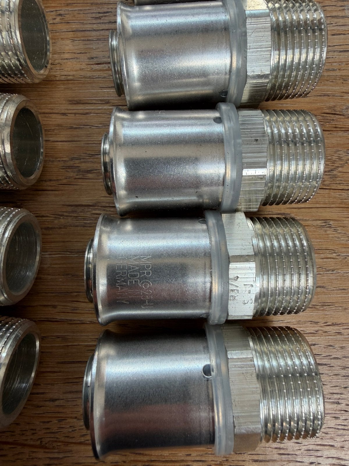 MPR conversienippel 25x3/4" AG/MT - 20stuks, Overige materialen, Overige typen, Nieuw, Minder dan 2 meter