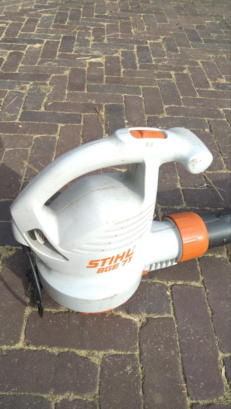 Stihl BGE71 bladblazer, Tuin en Terras, Stihl, Gebruikt, Handgedragen, Ophalen of Verzenden