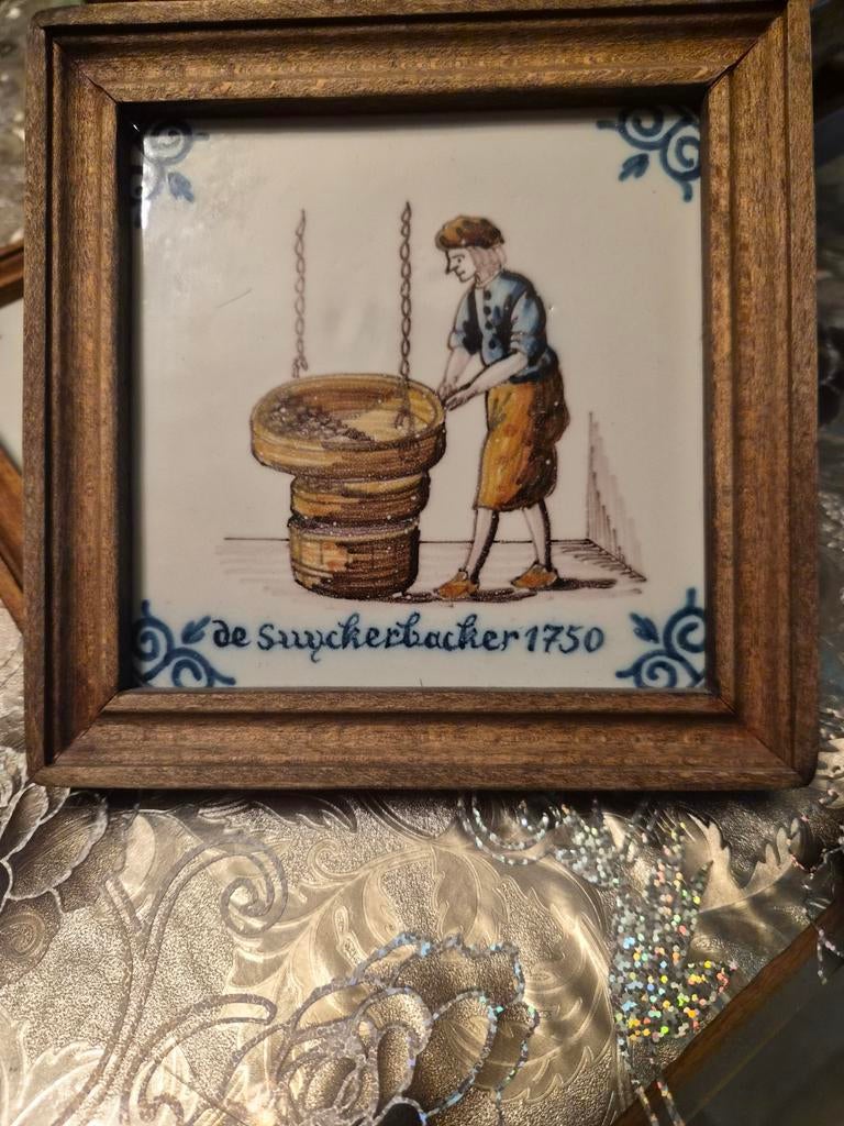 13. tegels makkumer, Antiek en Kunst, Ophalen of Verzenden