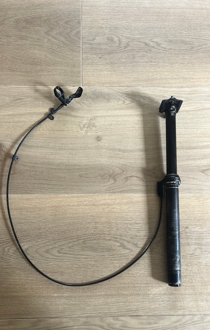 Ascend dropper post 31,6mm goede staat, Verzenden, Zo goed als nieuw, Zadel