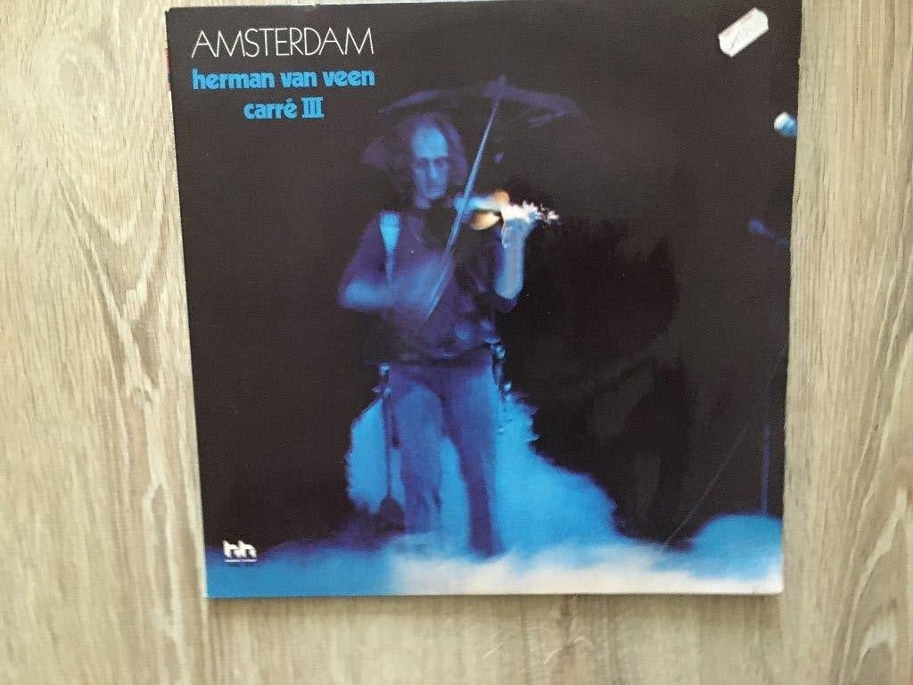 L p plaat Herman van Veen Amsterdam Carré 3.     1976, Ophalen of Verzenden, Zo goed als nieuw, Overige formaten, Overige genres