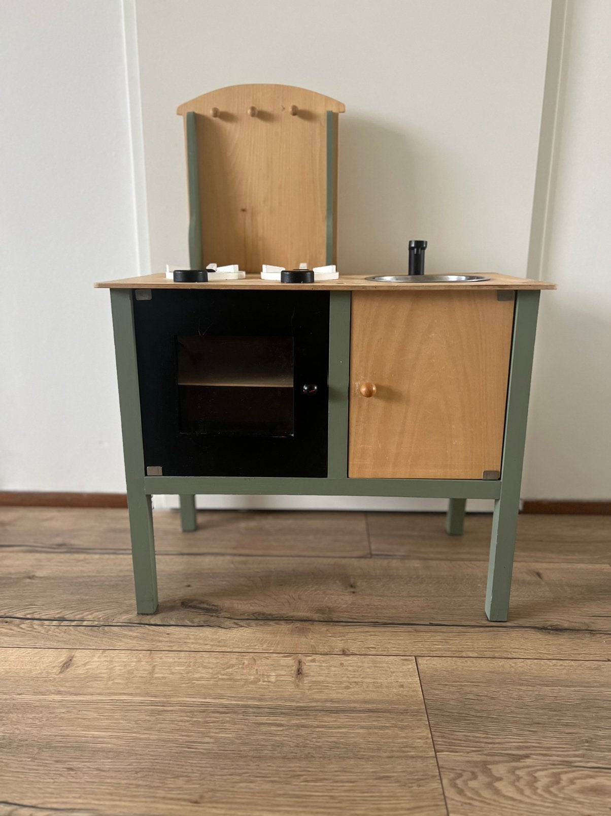 Houten speelgoed keuken, Kinderen en Baby's, Speelgoed | Speelkeukens, Ophalen, Gebruikt, Speelkeuken