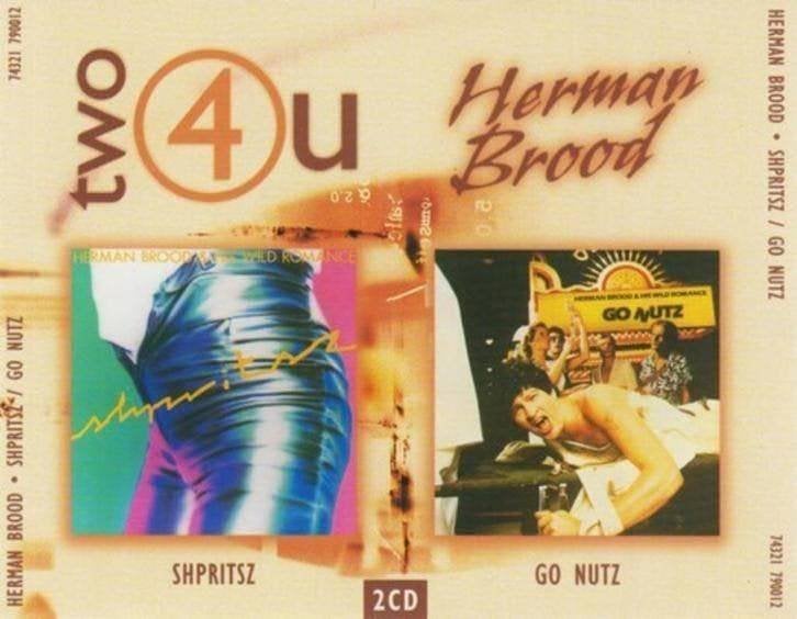 2CD: Herman Brood – Shpritsz + Go Nutz, Ophalen of Verzenden, Zo goed als nieuw, Poprock
