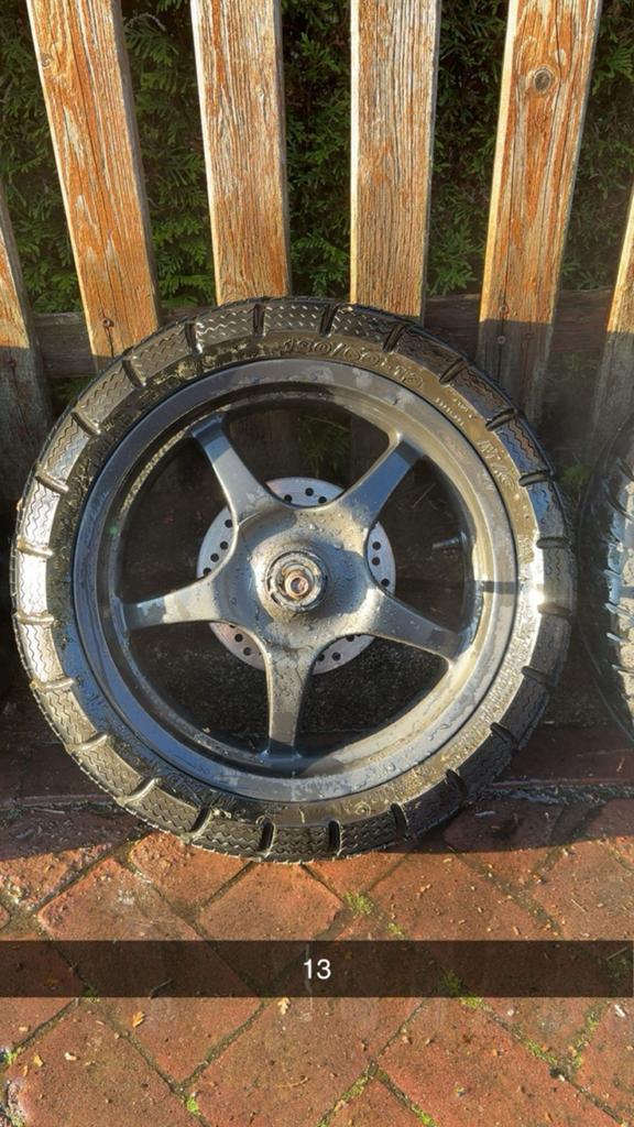 Yamaha aerox velgen, Ophalen of Verzenden, Zo goed als nieuw, Overige typen