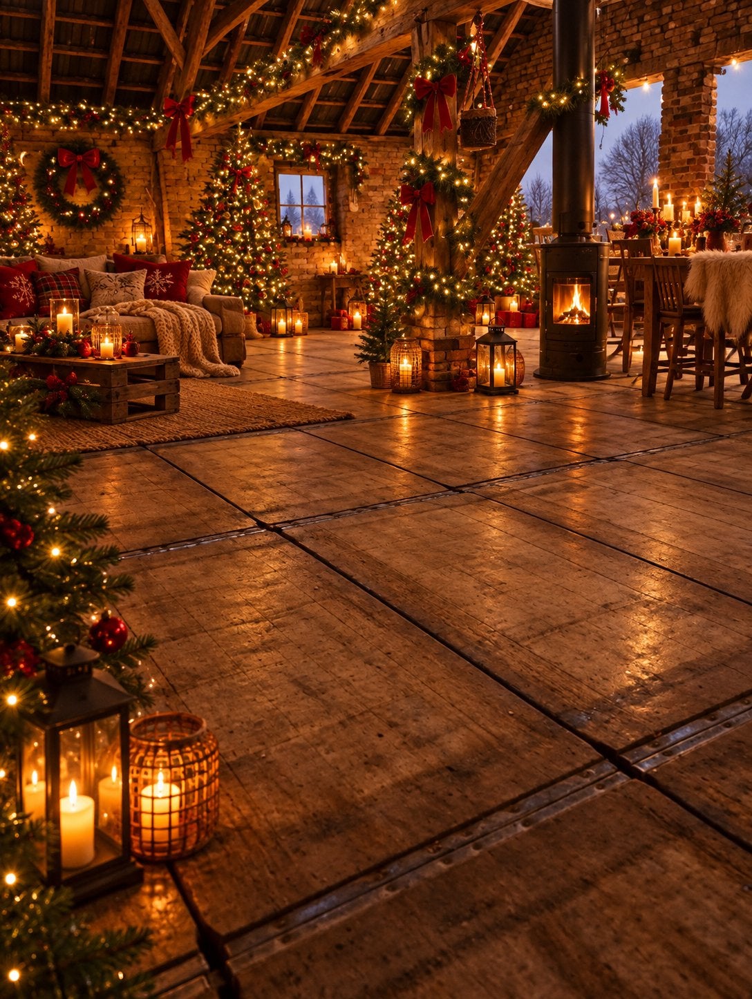 Steenschotten / Terras / Vlonders / Kerstmarkt /Vloerpanelen, Ophalen, Hout