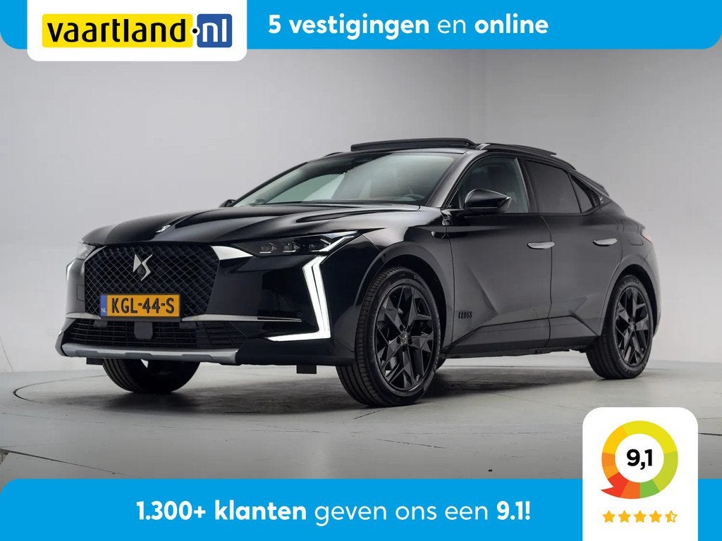 DS DS 4 E-Tense Rivoli Aut. [ Panoramadak 360Cam Leder ], Auto's, DS, Gebruikt, 4 cilinders, Zwart, Bedrijf