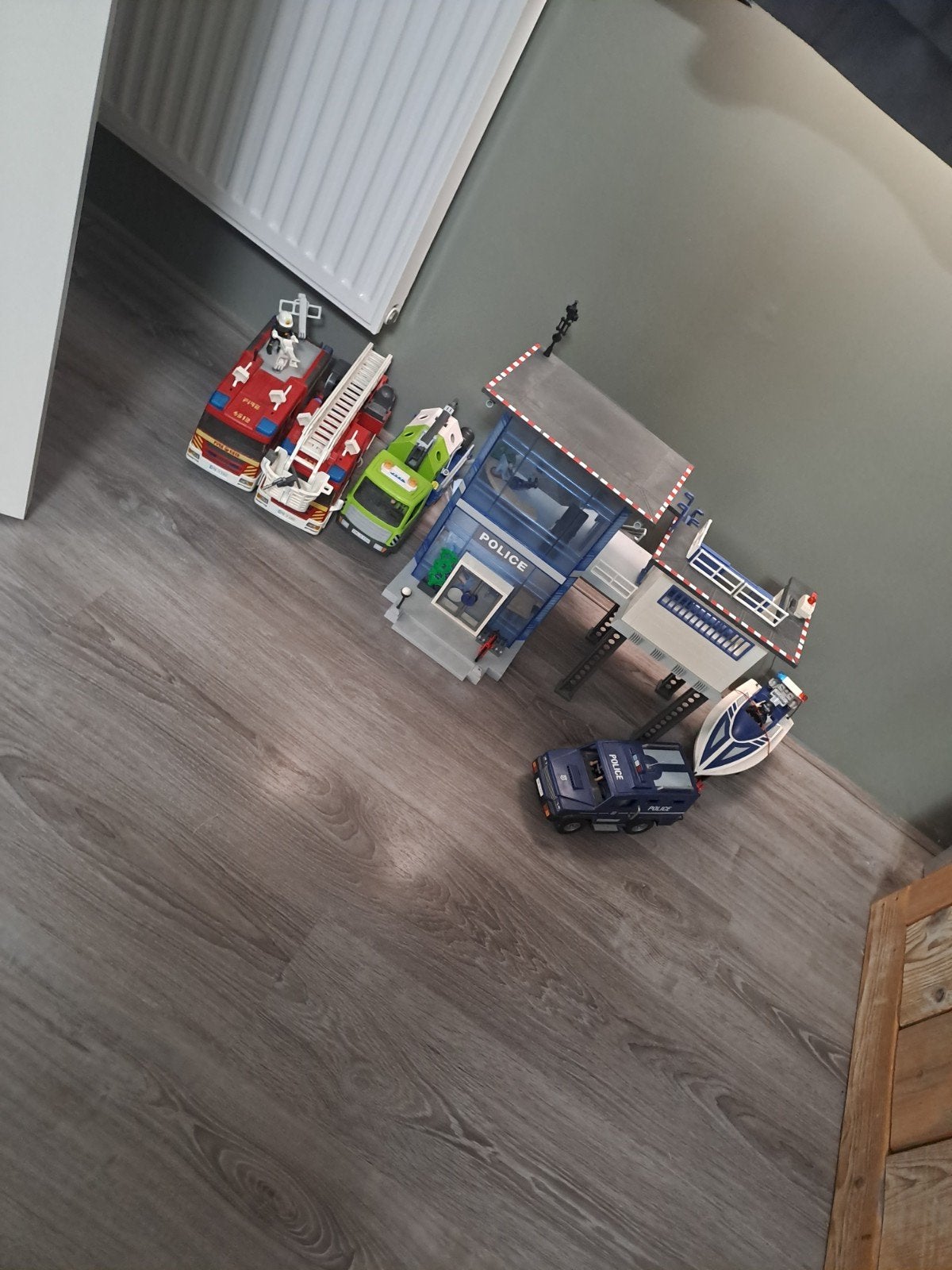playmobil set, Ophalen, 75 m² of meer, Laminaat