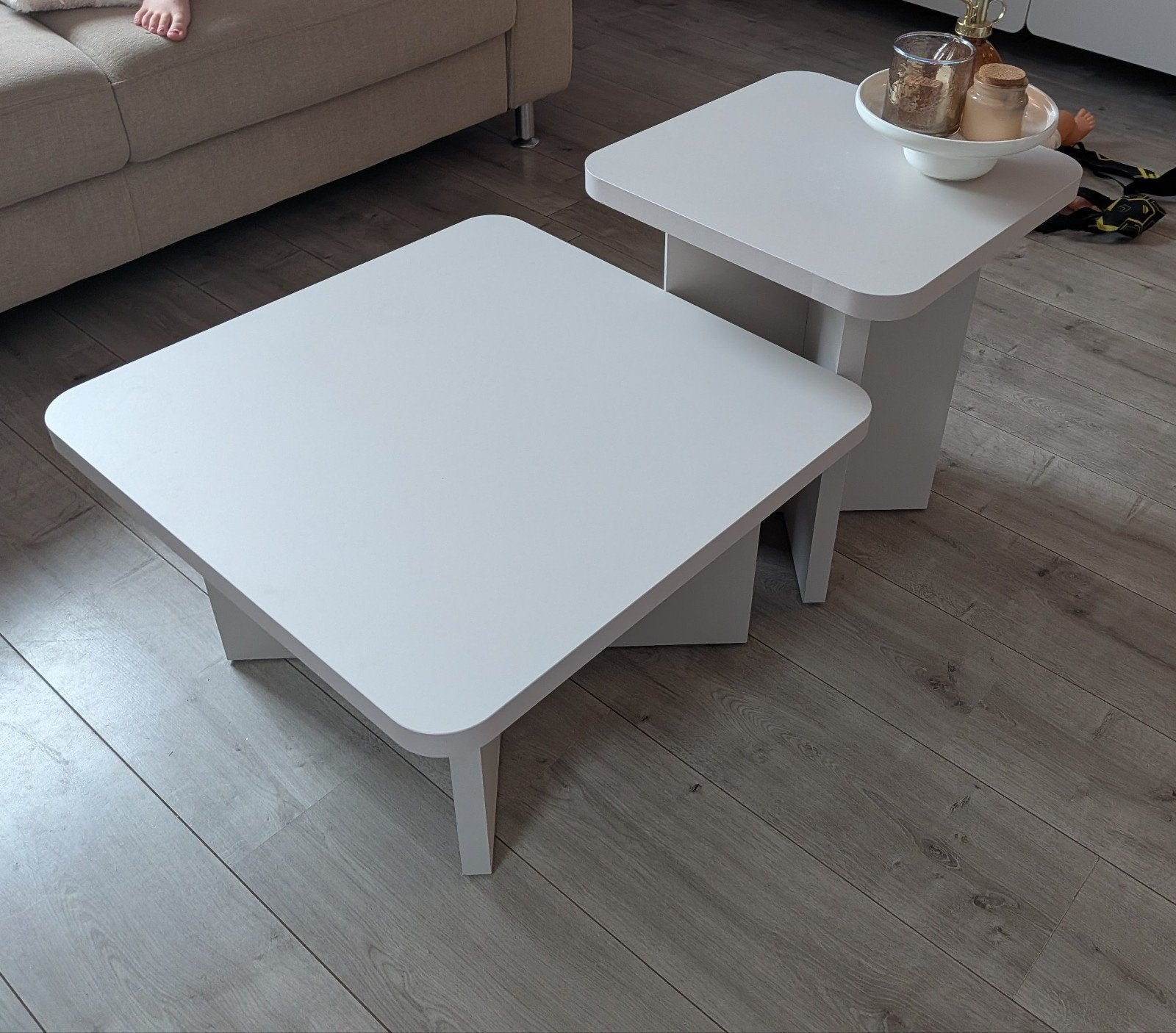 mooie moderne salontafels, Ophalen, 50 tot 100 cm, 50 tot 100 cm, Zo goed als nieuw