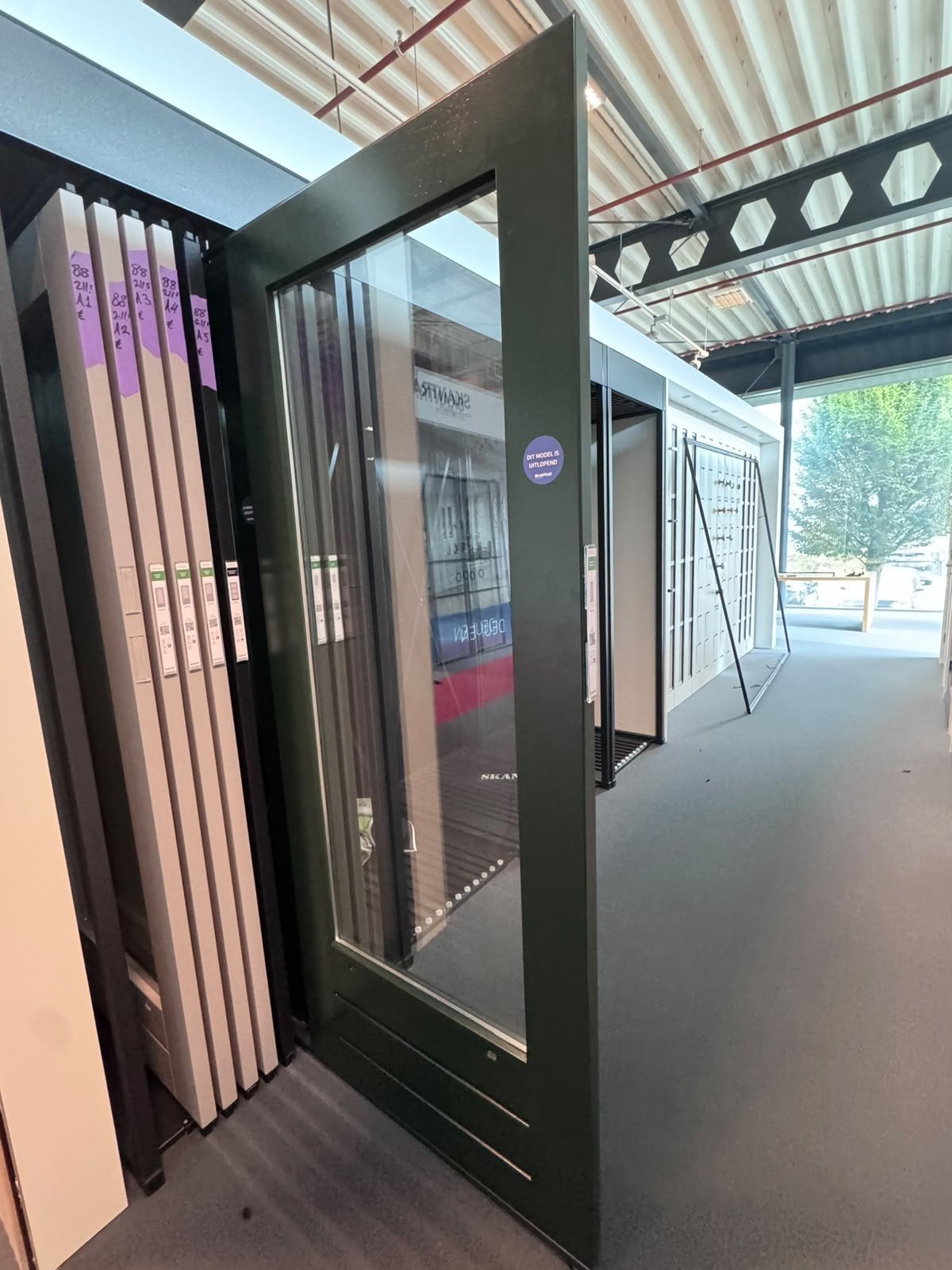 88x211,5 achterdeur skantrea nieuw incl thermopane glas A6, Doe-het-zelf en Verbouw, Ophalen, ., Nieuw, .