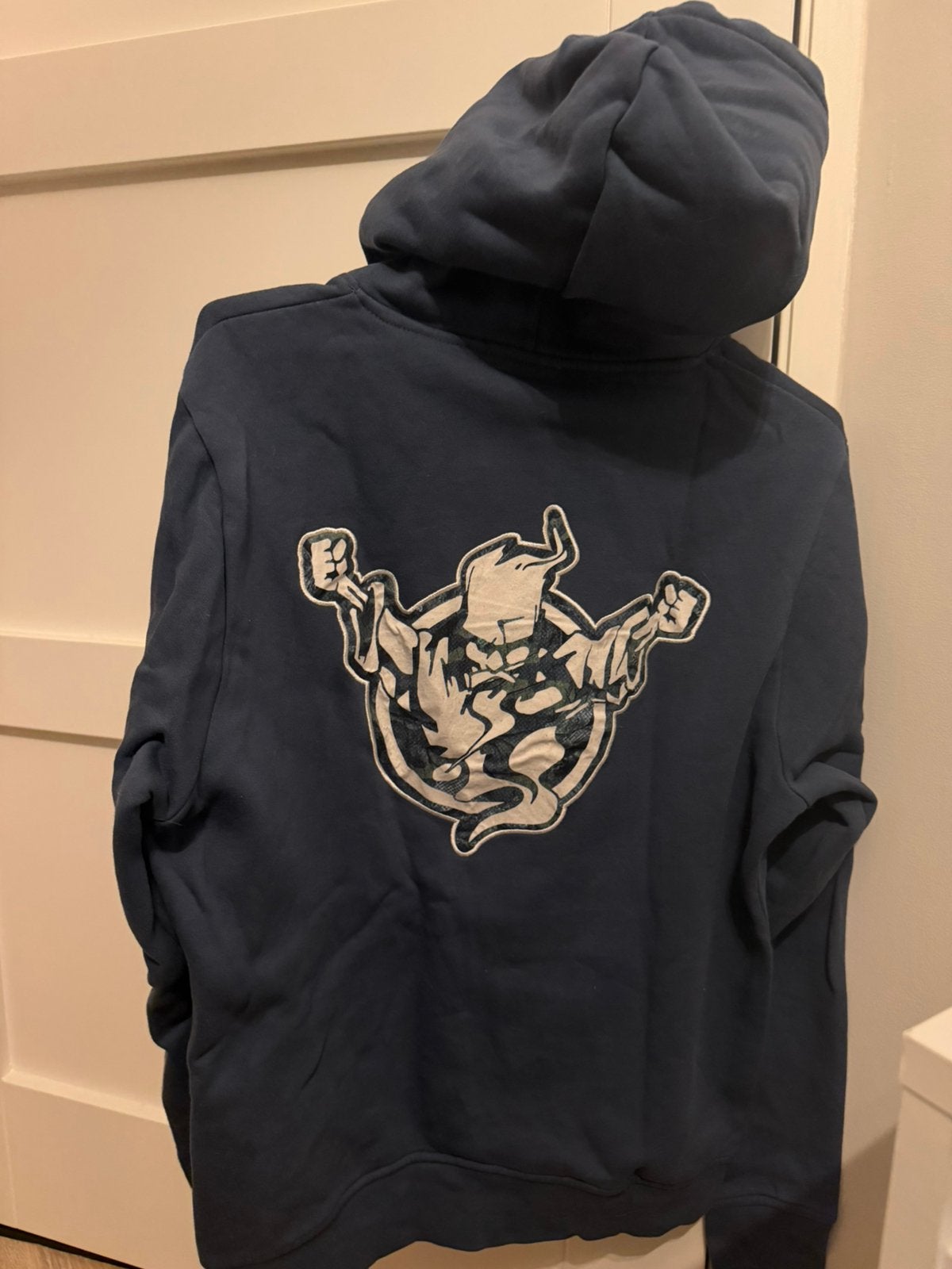 Thunderdome trui maat S, Ophalen of Verzenden, Zo goed als nieuw, Blauw