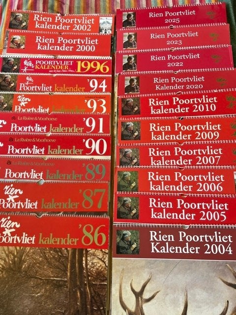 Rien Poortvliet kalenders, Diversen, Ophalen, Maandkalender, Zo goed als nieuw