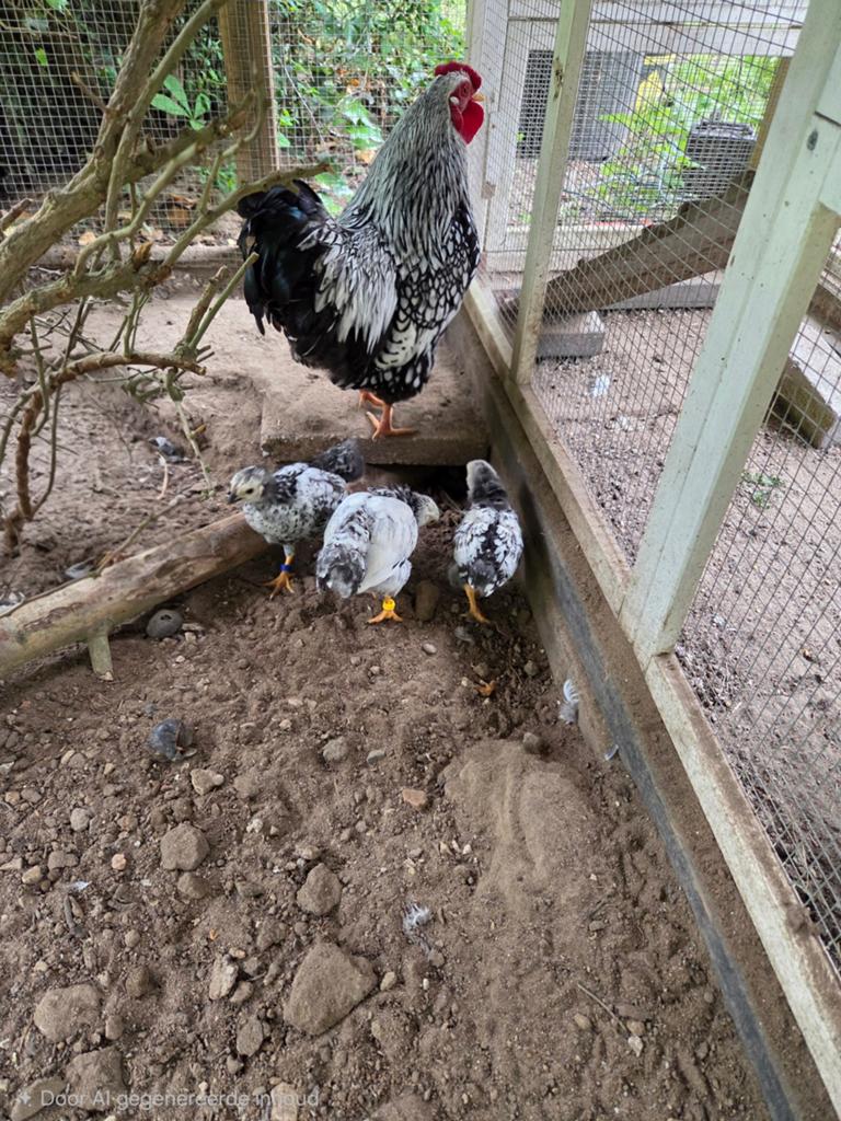 Wyandotte kriel kuikens, Dieren en Toebehoren, Pluimvee, Kip