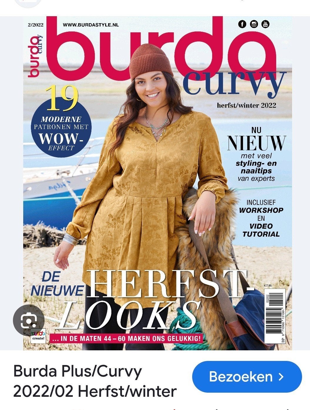 GEZOCHT!!! burda curvy herfst/winter 2022, Hobby en Vrije tijd, Kledingpatronen, Ophalen of Verzenden, Vrouw, Burda