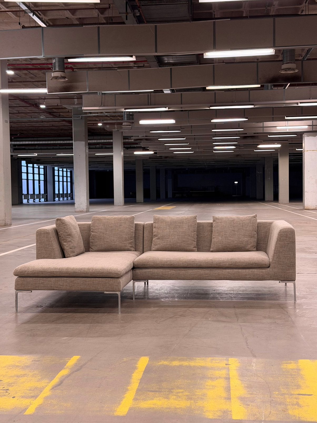 B&B Italia Charles Bank | Shitake | NIEUWSTAAT + Garantie