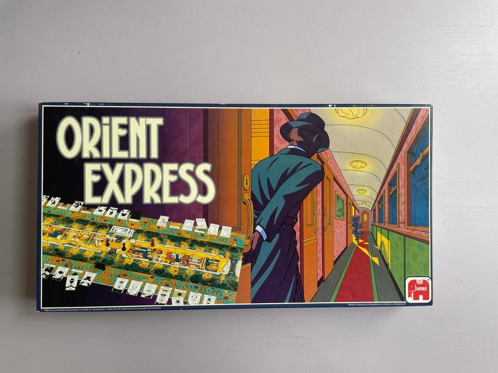 Oriënt Express (1985), Hobby en Vrije tijd, Gezelschapsspellen | Bordspellen, Zo goed als nieuw, Een of twee spelers, Drie of vier spelers