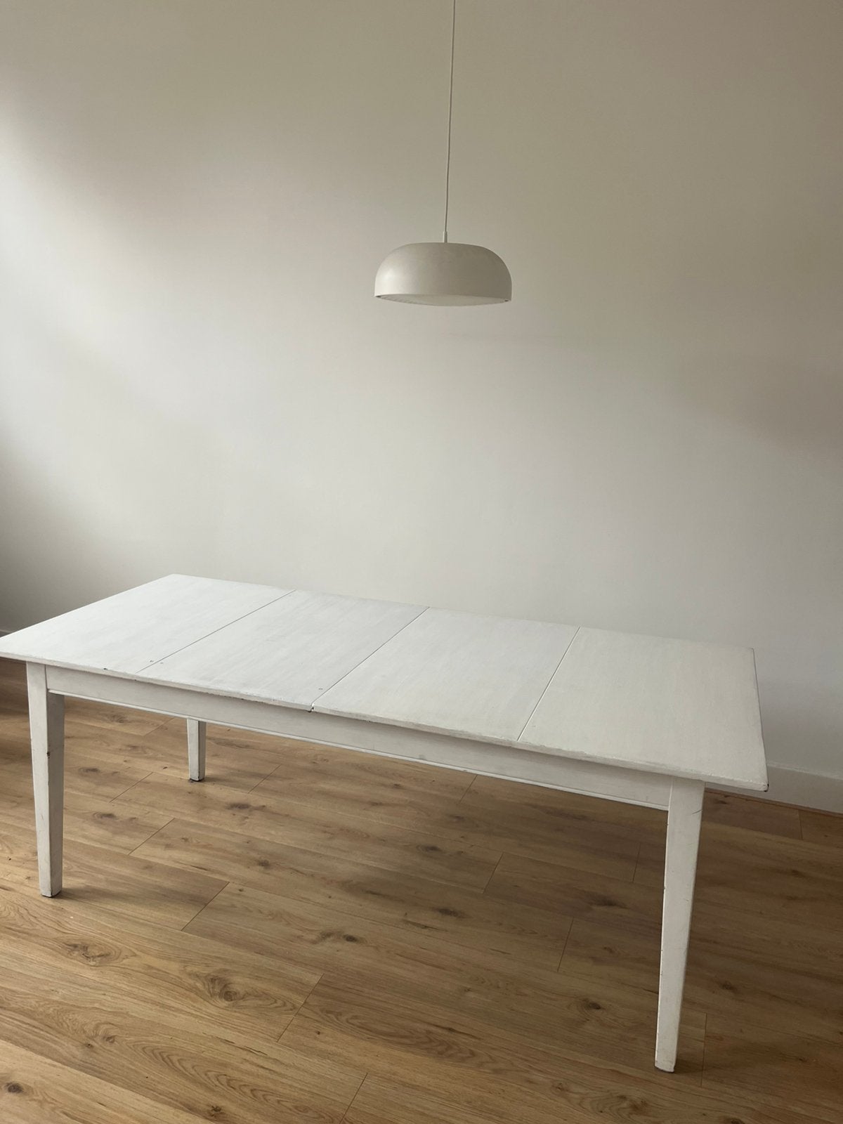 BIEDEN: Tafel 200x90cm - langer te maken met 2x 42cm, Huis en Inrichting, Tafels | Eettafels, Ophalen, 200 cm of meer, 50 tot 100 cm