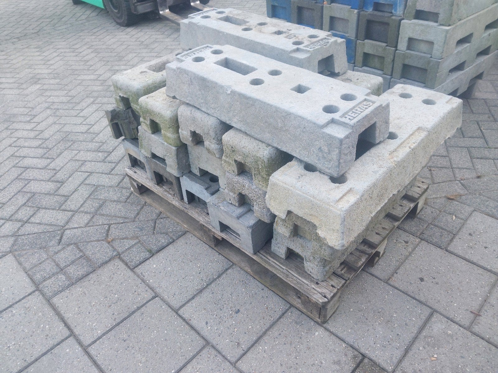 17 kunststof bouwhekvoeten, Doe-het-zelf en Verbouw, Ophalen