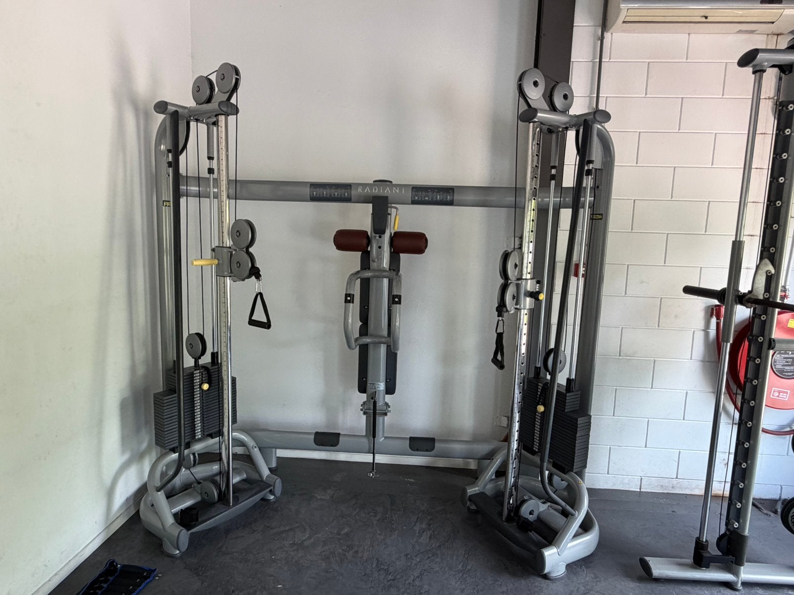 Technogym dual pulley, Sport en Fitness, Fitnessmaterialen, Ophalen, Zo goed als nieuw, Overige typen