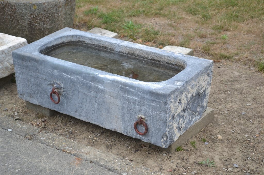 arduinen of blauwsteen trog, 150 liter of meer, Ophalen, Gebruikt, Overige materialen