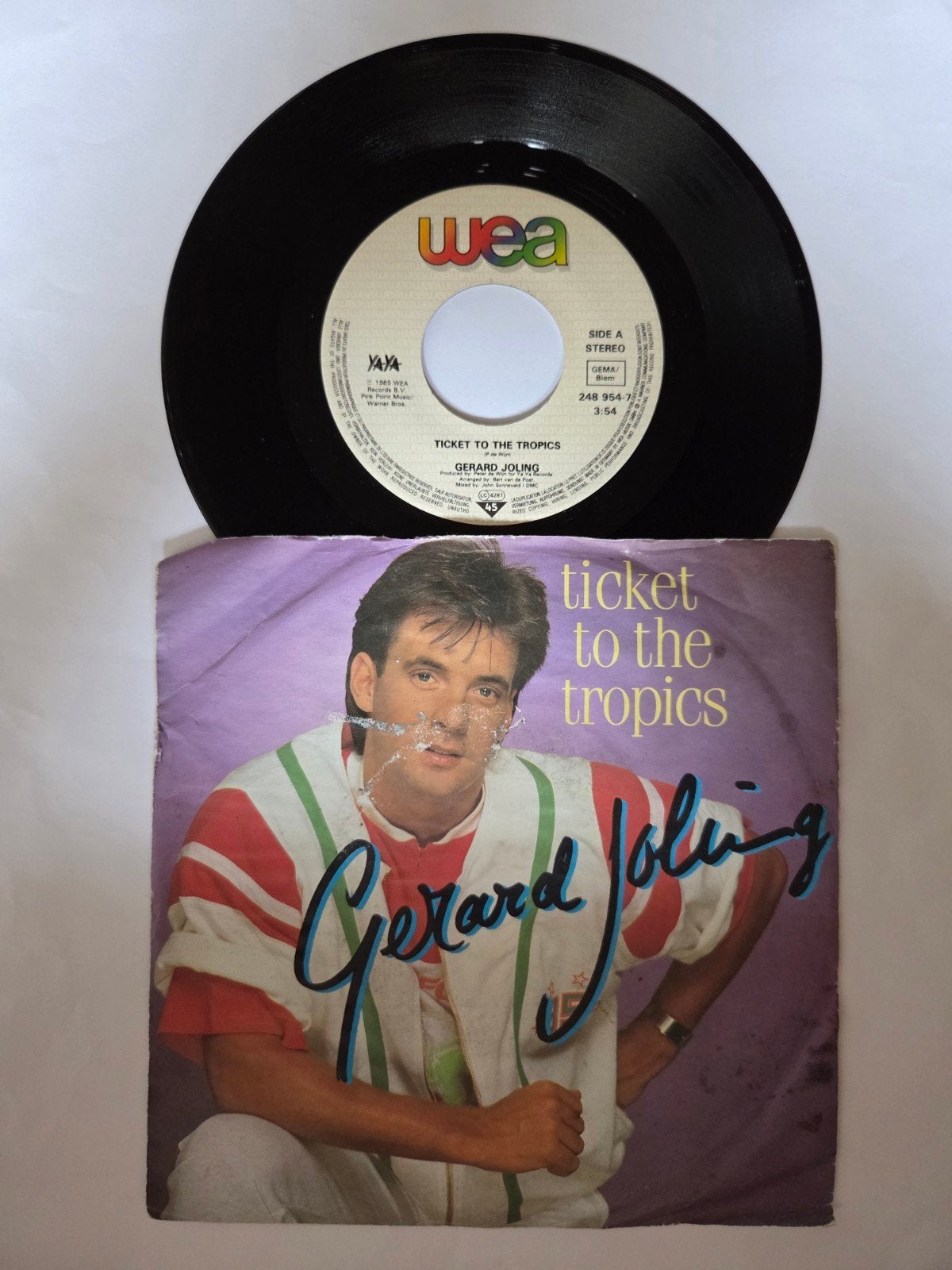Gerard Joling - Ticket to the tropics, Gebruikt, 7 inch, Single, Ophalen of Verzenden