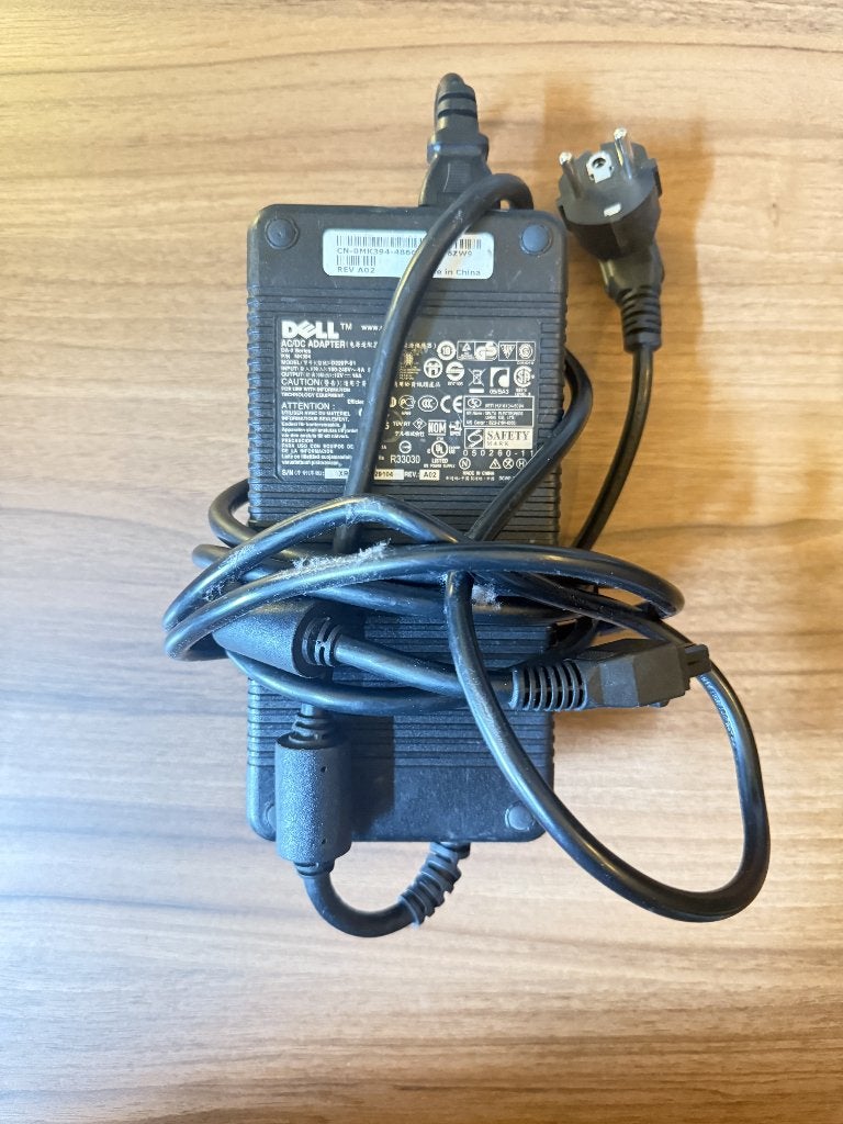 Dell DA-2 220W Voedingsadapter – D220P-01 – 8-Pin, Ophalen of Verzenden, Gebruikt