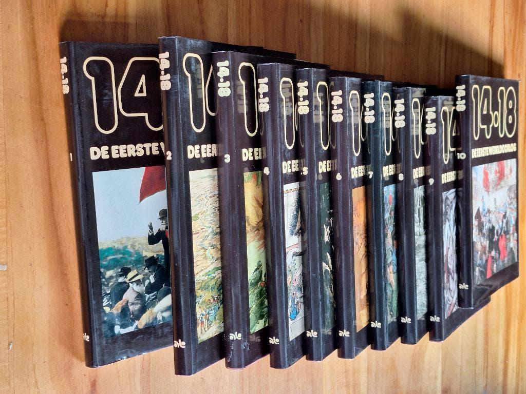 14-18 De Eerste Wereldoorlog - 10 delen hardcover, Ophalen of Verzenden, Tweede Wereldoorlog, Zo goed als nieuw, Overige onderwerpen