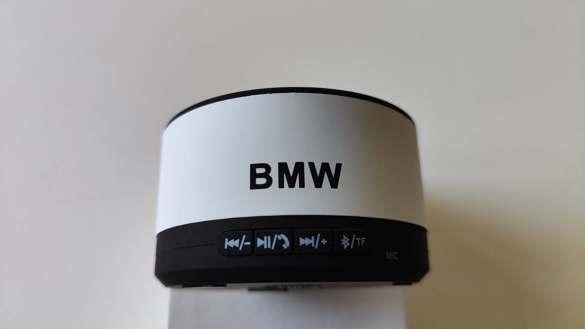 Bluetooth BMW speaker wit / zwart merchandise 80222413104 24, Auto diversen, Ophalen of Verzenden, -, -, -