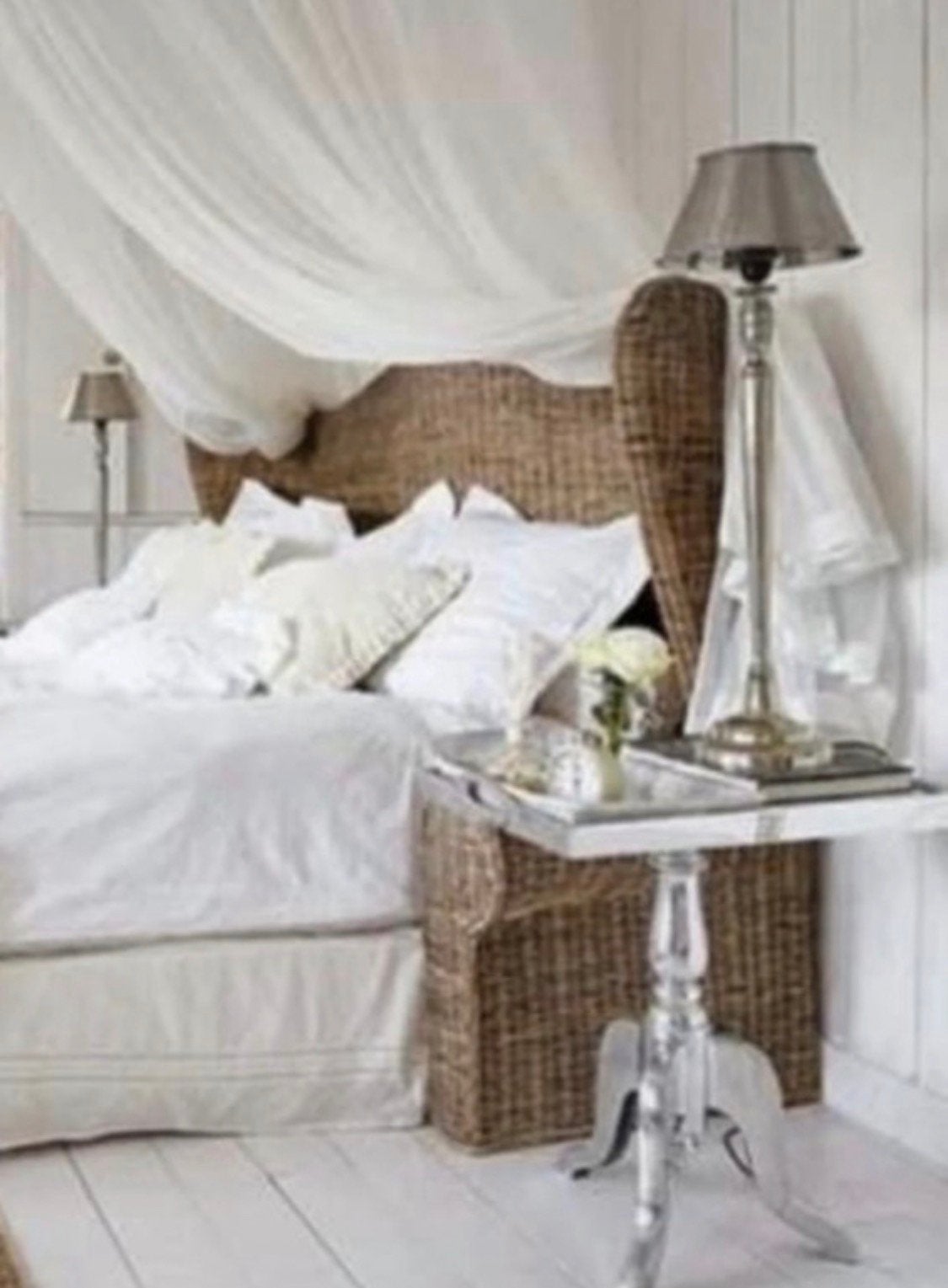 Rivera Maison bed ombouw, Ophalen, Zo goed als nieuw, 180 cm of meer, 85 tot 100 cm