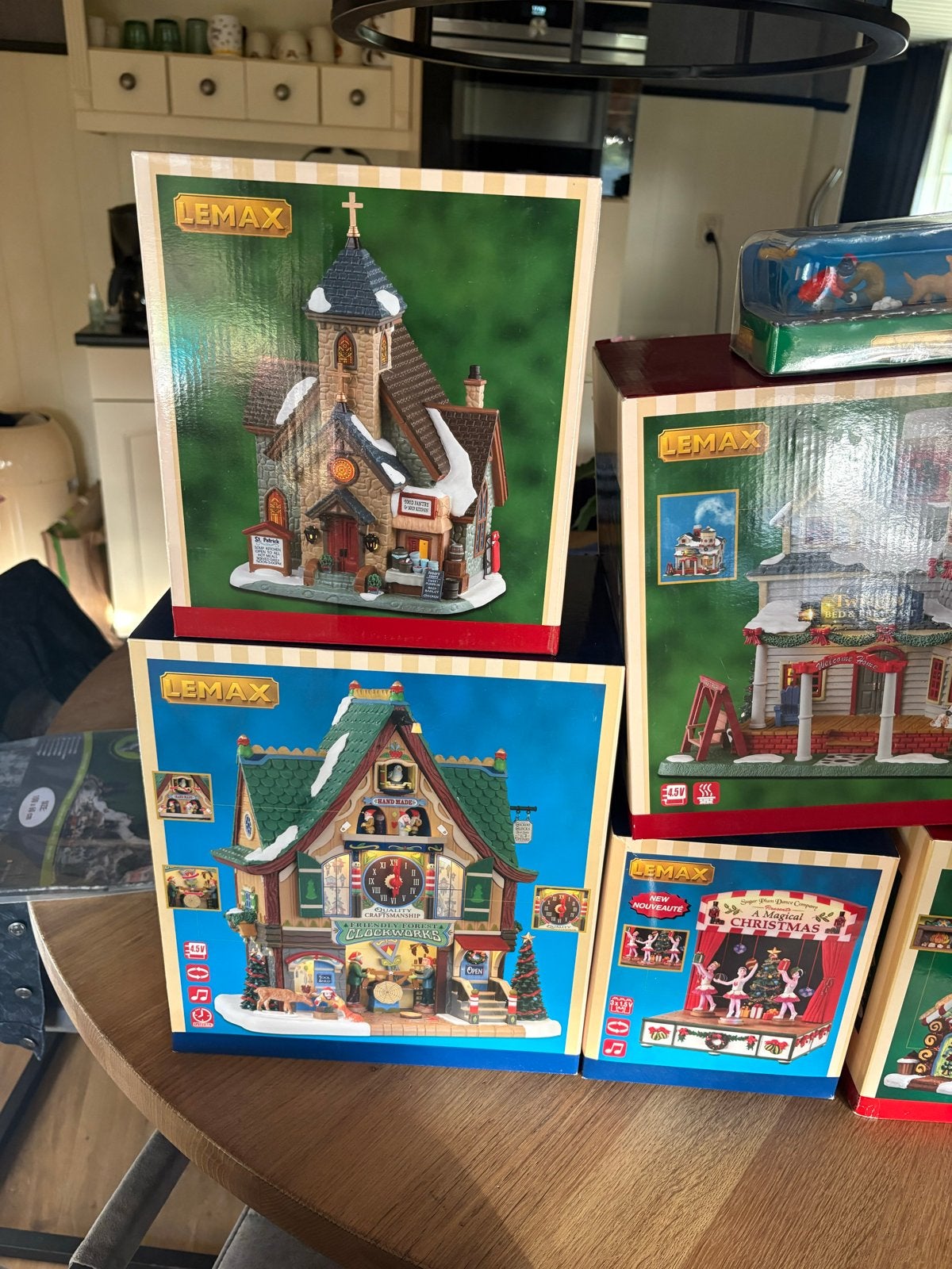 Lemax kerstdorp  – nieuw & ongeopend 6 stuks, Diversen, Ophalen, Nieuw