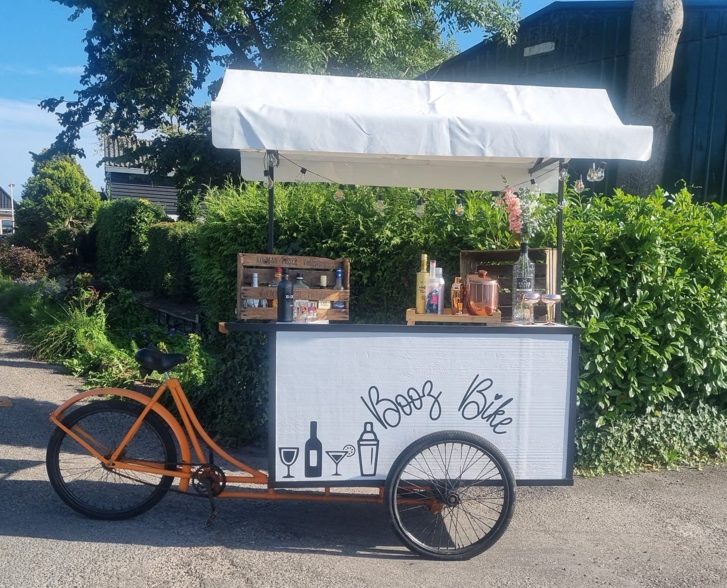 Te huur cocktailfiets / booz bike, Ophalen of Verzenden