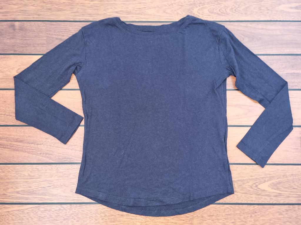 H&M shirt donkerblauw maat 146/152 ** DONKERBLAUW SHIRT **, Kinderen en Baby's, Kinderkleding | Maat 146, Meisje, H&M, Ophalen of Verzenden