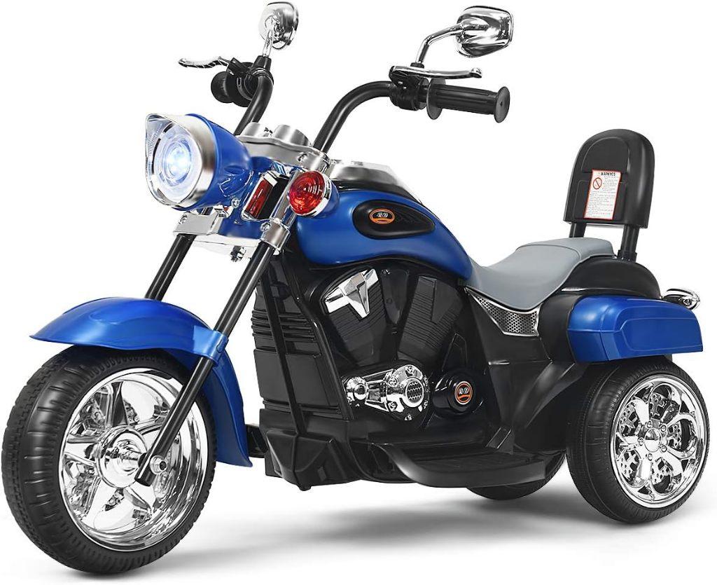 Elektrische Kindermotor Trike Met Geluid &Toeter Blauw, Ophalen of Verzenden, Nieuw, Overige typen
