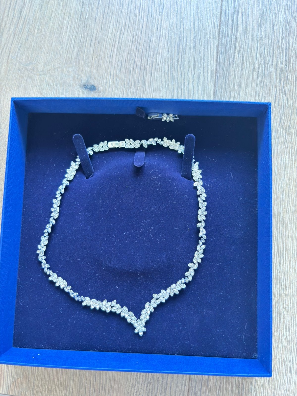 Swarovski ketting Collier Diapason, Ophalen of Verzenden, Zo goed als nieuw, Figuurtje